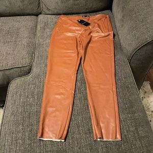 Never Worn with Tags Leather Pants.